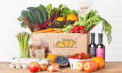 $17 for One Box of Delivered Organic Produce from Farm Fresh To You ($35 Value)