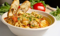 Food and Drink at La Mia Pasta (Up to 47% Off). Three Options Available.