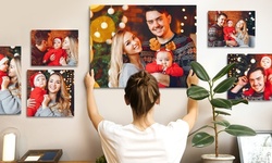 Custom Premium Thick Canvas Prints 12x10, 12x16, 16x12, 20x16, 36x24 or 40x30 from Printerpix (Up to91% Off) 