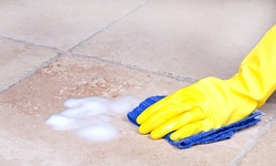 One Floor Tile and Grout Cleaning for Up to 100 or Up to 200 Square Feet from Steam Carpet 4 U (Up to 66% Off)