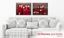Professional In-Studio Photo Shoot and Canvas Print at JCPenney Portraits (Up to 85% Off) 