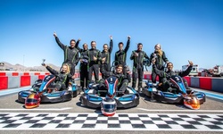 One or Two Go-Kart Races for One or Two Drivers at Vegas Superkarts (Up to 64% Off)