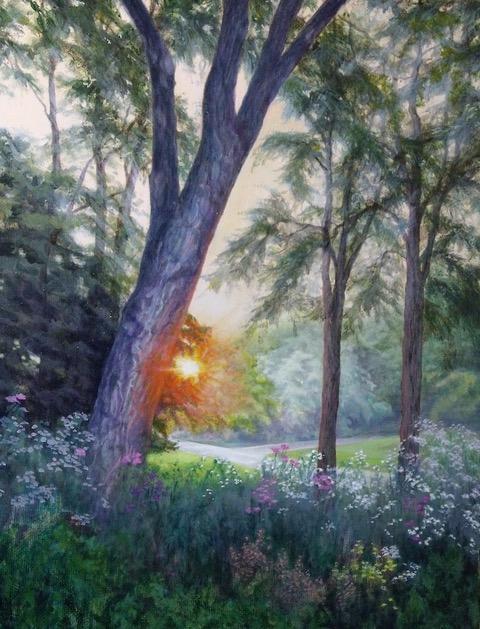 S Raymond-Sunlight Through The Trees