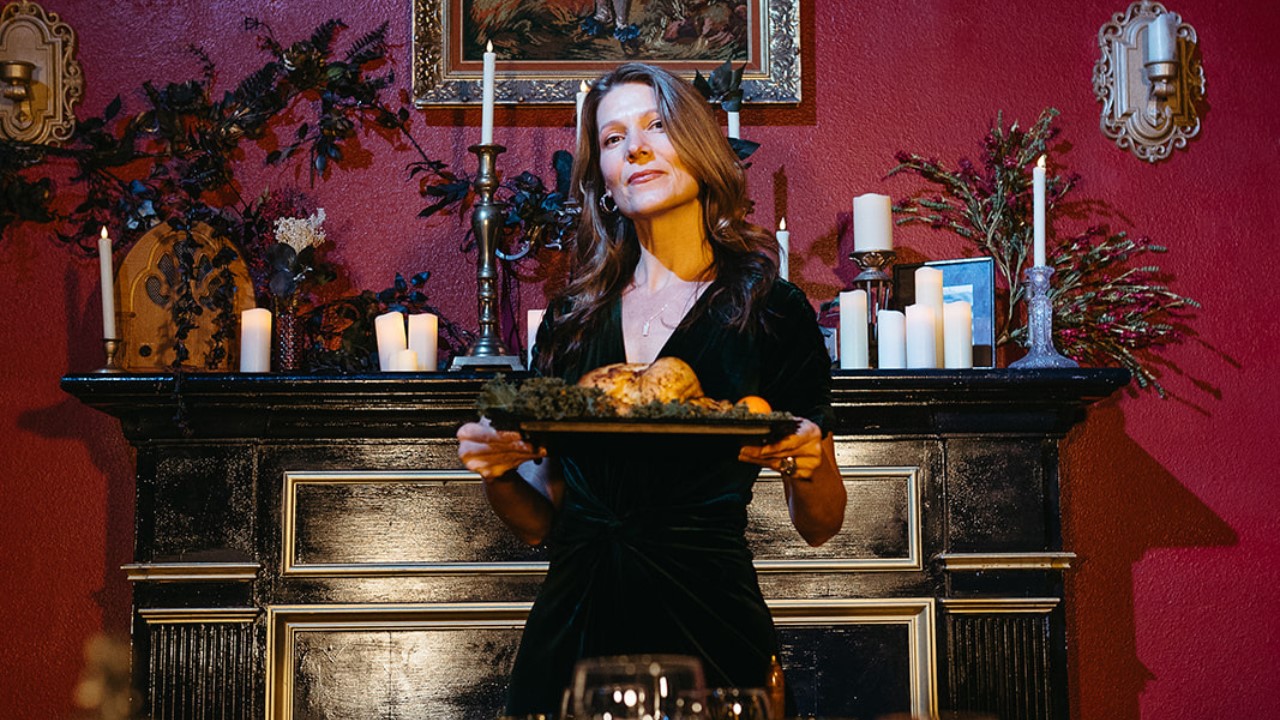 Erin Schlabach in Feast.