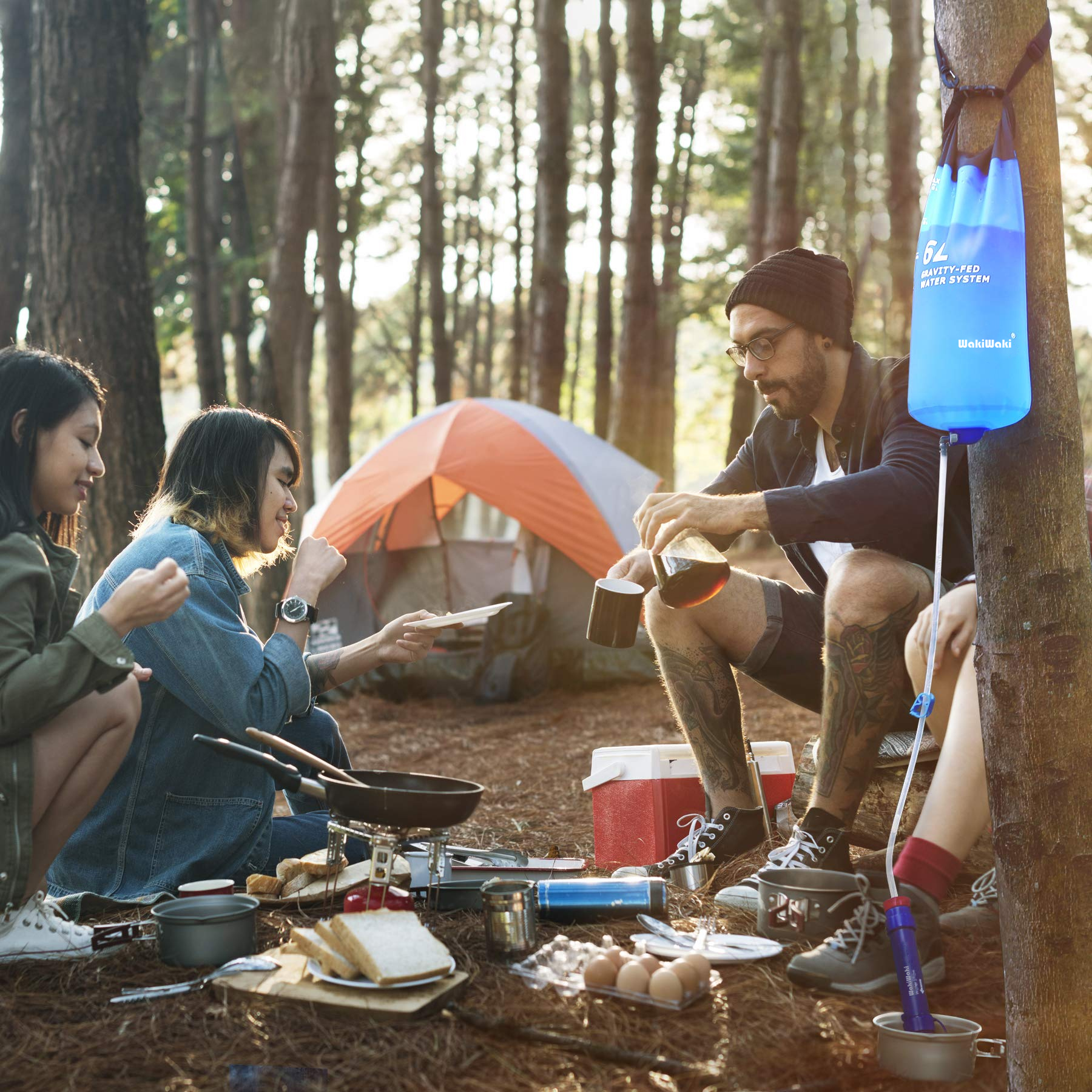gravity water bag