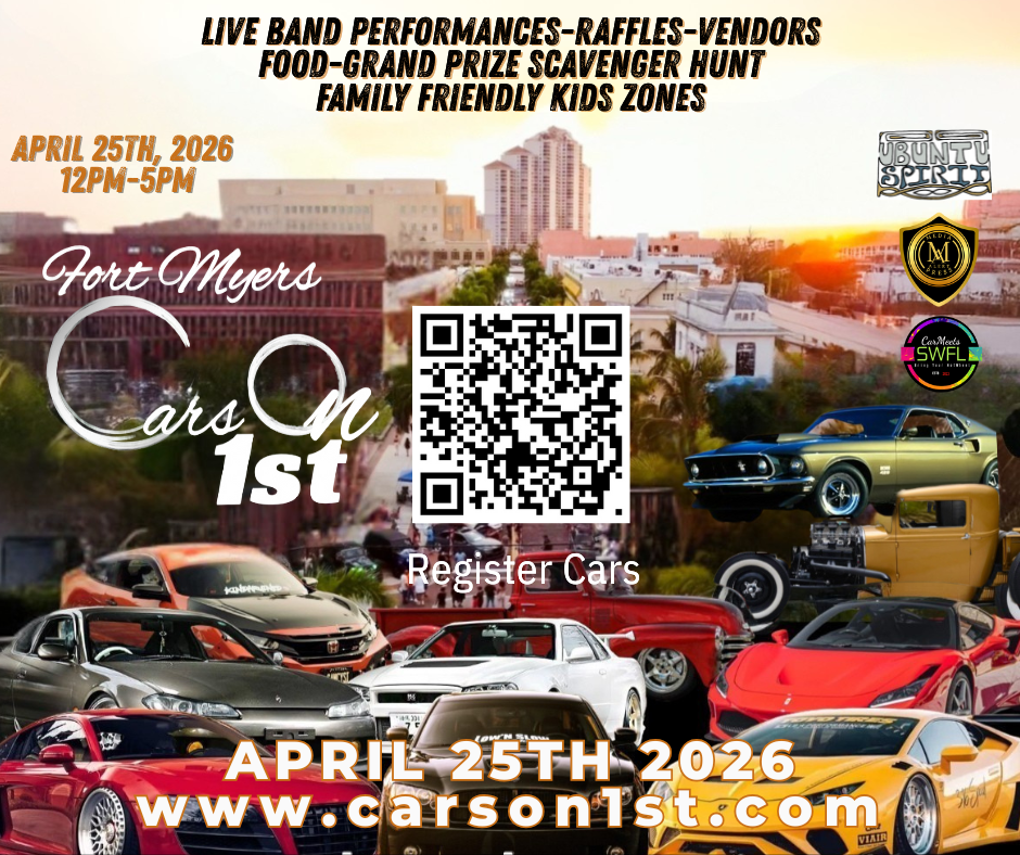 Cars On 1st 2026-Fort Myers, FL.