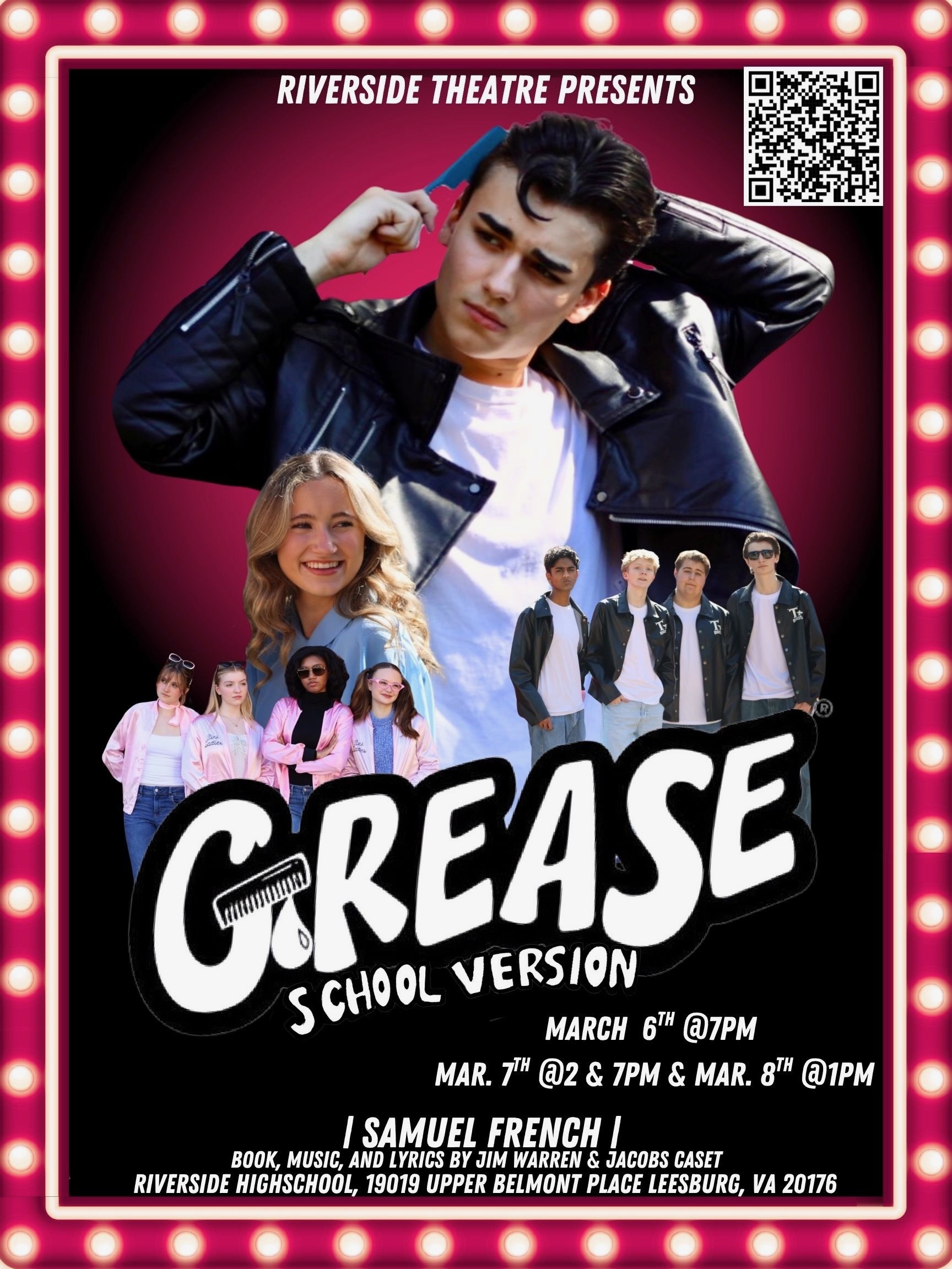 Riverside Theatre GREASE THE MUSICAL