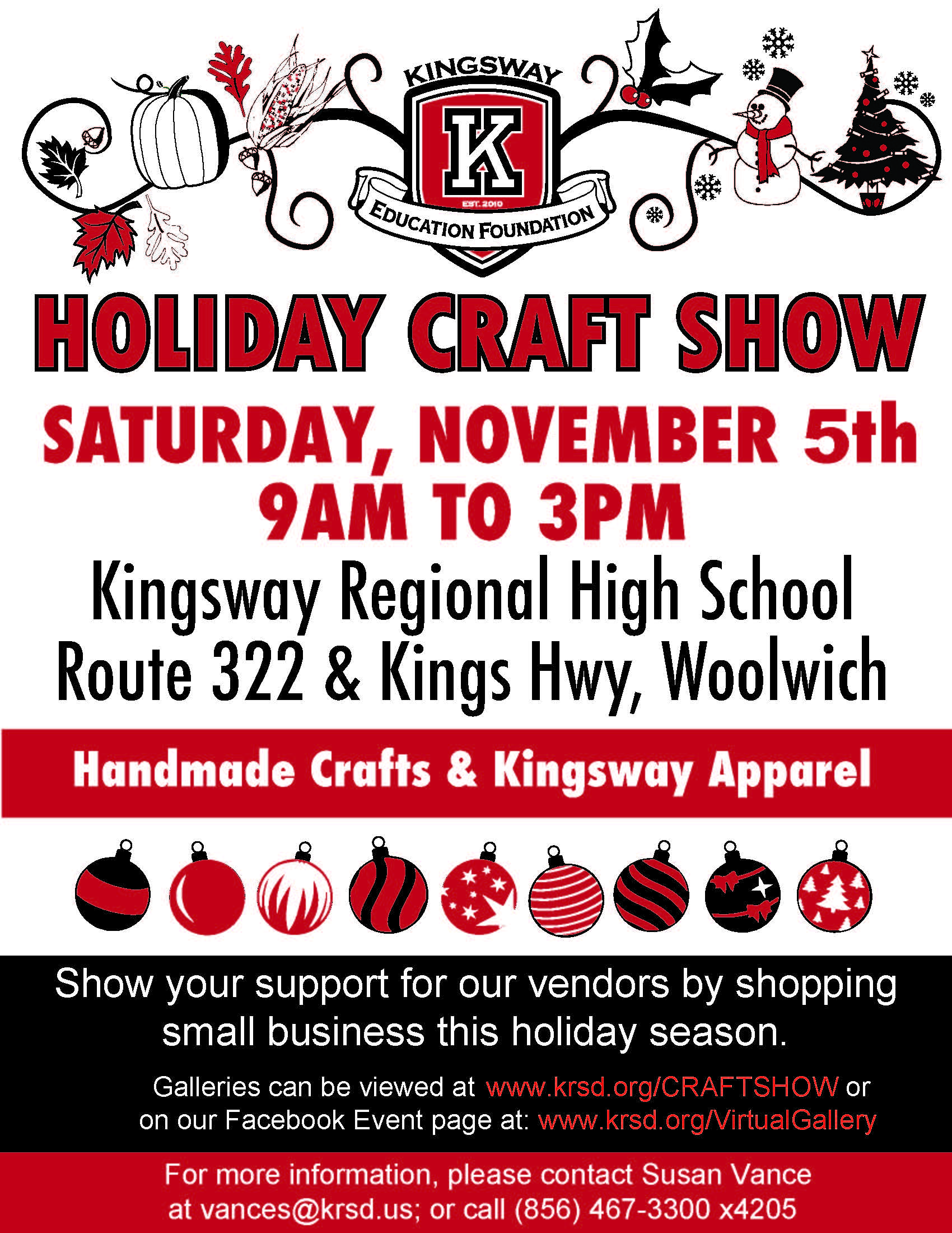 20th Annual KEF Holiday Craft Show
