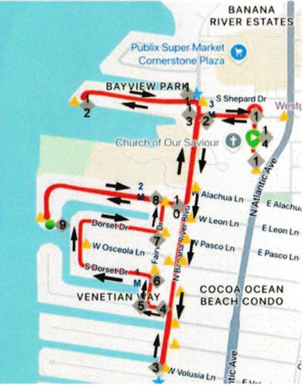 2026 3rd Annual Friends of Poor 5K Route Map