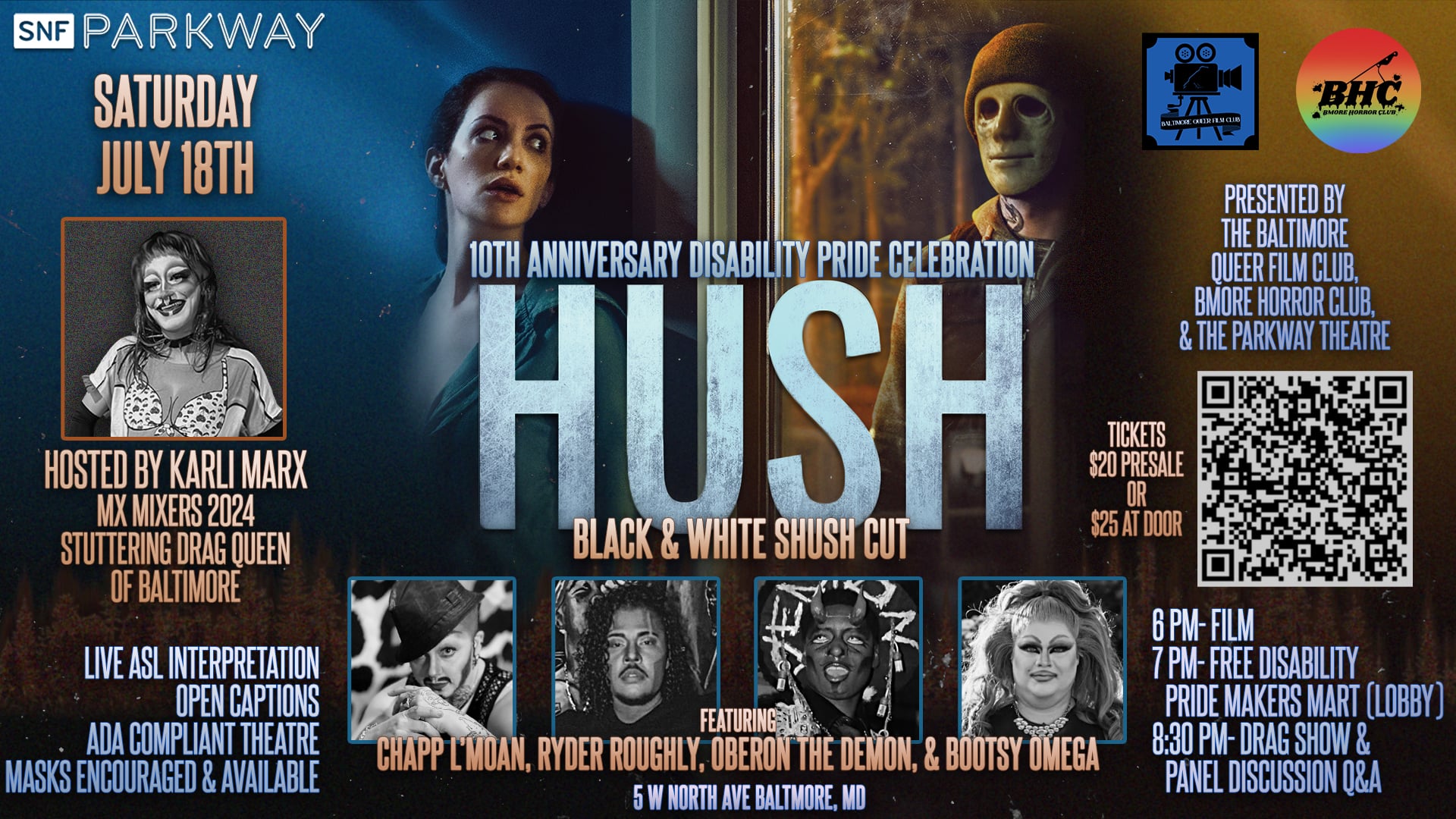 Disability Pride Film x Drag Event
